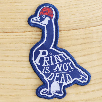 Goose, 'Print is Not Dead' Patch